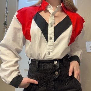 Vintage Western RoughRiders Shirt